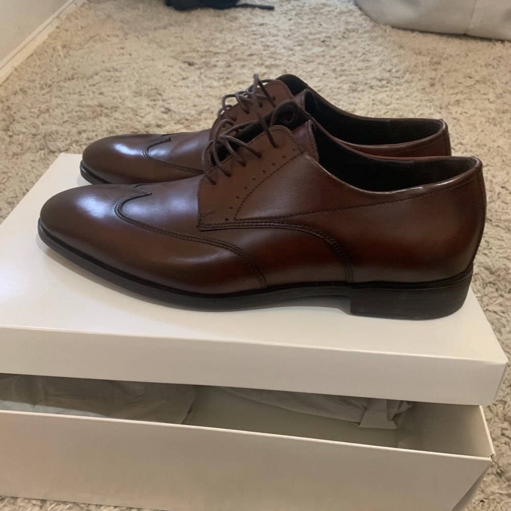 Bruno Magli Belmonte Leather Derby Dress Shoe